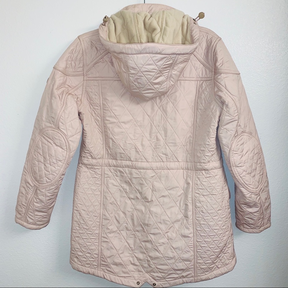 NWT Barbour | Arrow Quilted Hooded Jacket - Picture 7 of 13
